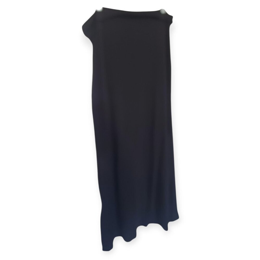 Love Ryan Los Angela Black Roll Top Maxi Skirt 1X EUC